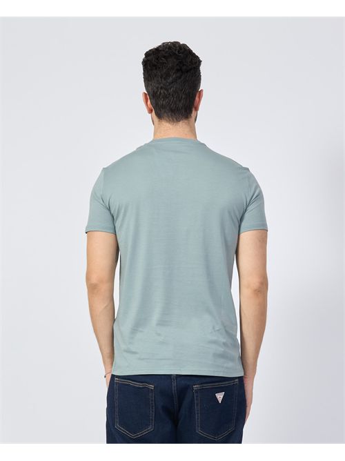 T-shirt uomo girocollo AX in cotone Pima ARMANI EXCHANGE | 8NZT74-ZJA5ZU9212